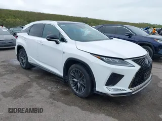 2021 Lexus RX with VIN 2T2YGMDA3MC062783, listed as a IAAI auction lot 40504359 with 34,319 mi miles. Bid and sale history available at carsss.com. Image 1.