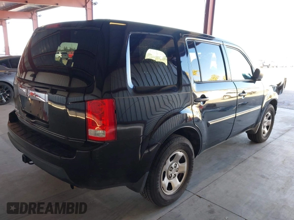 2010 Honda Pilot LX with VIN 5FNYF3H22AB010735, listed as a IAAI auction lot 41345443 with 109,024 mi miles and . Bid and sale history available at DreamBid. Image 4.