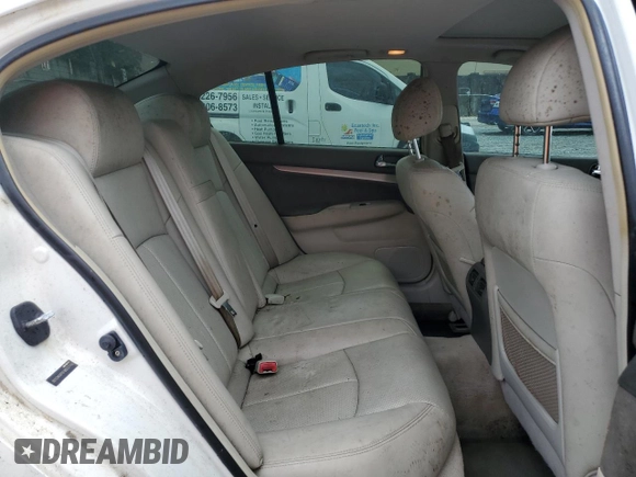2015 Infiniti Q40 with VIN JN1CV6AP9FM502748, listed as a Copart auction lot 74823204 with 181,577 mi miles and Salvage Title. Bid and sale history available at carsss.com. Image 10.