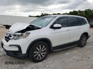 2020 Honda Pilot EX-L with VIN 5FNYF5H47LB003795, listed as a Copart auction lot 80825534 with 93,617 mi miles and Salvage title. Bid and sale history available at DreamBid. Image 1.