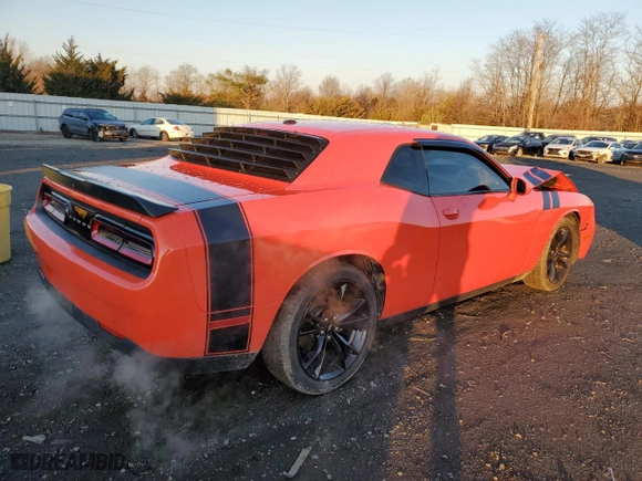 2018 Dodge Challenger SXT with VIN 2C3CDZAG0JH219348, listed as a Copart auction lot 82741134 with 70,715 mi miles and Salvage Title. Bid and sale history available at carsss.com. Image 3.