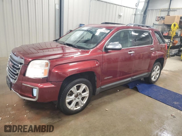 2017 GMC Terrain SLT with VIN 2GKFLUEK7H6106830, listed as a Copart auction lot 47206425 with 127,559 mi miles and Salvage Title. Bid and sale history available at DreamBid. Image 1.