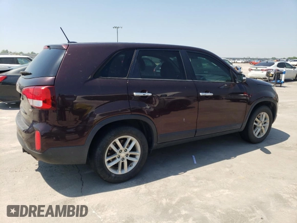2015 Kia Sorento LX with VIN 5XYKT3A67FG627155, listed as a Copart auction lot 51434715 with 157,218 mi miles and Salvage Title. Bid and sale history available at carsss.com. Image 3.