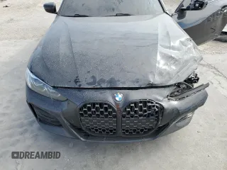 2021 BMW 4 Series 430i with VIN WBA53AP05MCG80393, listed as a Copart auction lot 84918394 with 61,614 mi miles and Salvage Title. Bid and sale history available at DreamBid. Image 12.