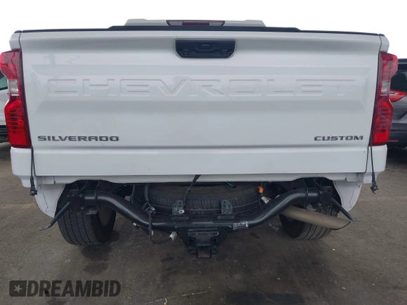 2022 Chevrolet Silverado 1500 Custom with VIN 3GCPABEK2NG628128, listed as a IAAI auction lot 41870964 with 34,735 mi miles and . Bid and sale history available at DreamBid. Image 6.