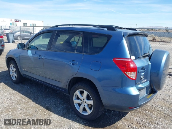 2008 Toyota RAV4 Ltd with VIN JTMBK31V785066137, listed as a IAAI auction lot 41721036 with 209,510 mi miles. Bid and sale history available at carsss.com. Image 3.