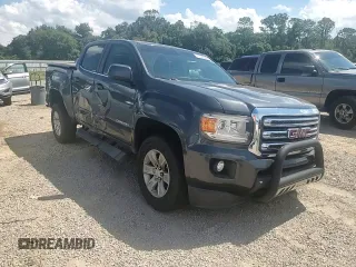 2016 GMC Canyon 2WD SLE with VIN 1GTG5CE36G1155709, listed as a Copart auction lot 73132424 with 58,956 mi miles and Salvage Title. Bid and sale history available at carsss.com. Image 11.
