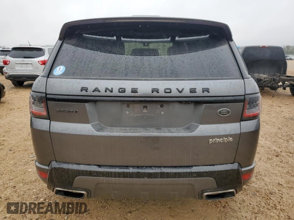 2018 Land Rover Range Rover Sport HSE Dynamic with VIN SALWV2SV1JA410147, listed as a Copart auction lot 44962665 with 84,377 mi miles and Salvage Title. Bid and sale history available at carsss.com. Image 6.