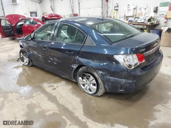 2015 Chevrolet Cruze LS with VIN 1G1PA5SG9F7222676, listed as a IAAI auction lot 41951033 with 102,375 mi miles. Bid and sale history available at carsss.com. Image 3.