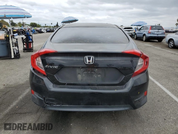 2017 Honda Civic LX with VIN 2HGFC2F55HH505959, listed as a Copart auction lot 48547025 with 185,840 mi miles and Clean Title. Bid and sale history available at DreamBid. Image 6.