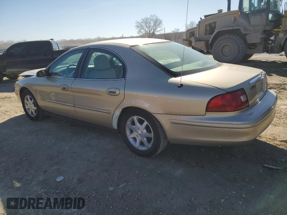 2000 Mercury Sable LS Premium with VIN 1MEFM55S5YG638820, listed as a Copart auction lot 47483035 with 84,238 mi miles and Salvage Title. Bid and sale history available at carsss.com. Image 2.