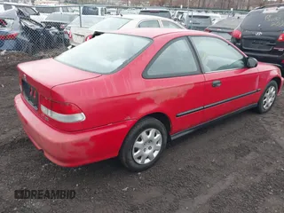 1999 Honda Civic DX with VIN 1HGEJ622XXL038821, listed as a IAAI auction lot 41725988 with Not Provided miles. Bid and sale history available at carsss.com. Image 4.