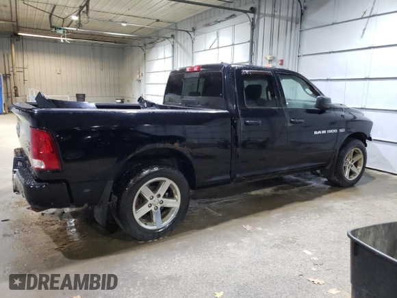 2012 Ram 1500 Sport with VIN 1C6RD7HT2CS209565, listed as a Copart auction lot 80010514 with 178,094 mi miles and Salvage title. Bid and sale history available at DreamBid. Image 3.