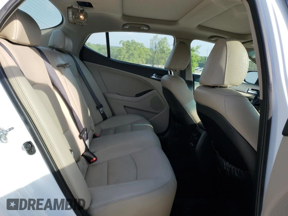 2012 Kia Optima EX with VIN 5XXGN4A60CG020956, listed as a Copart auction lot 53661755 with 177,698 mi miles and Salvage Title. Bid and sale history available at carsss.com. Image 10.