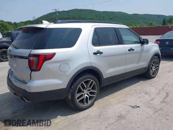 2016 Ford Explorer Sport with VIN 1FM5K8GT8GGA33453, listed as a IAAI auction lot 42406866 with 141,439 mi miles and . Bid and sale history available at DreamBid. Image 4.