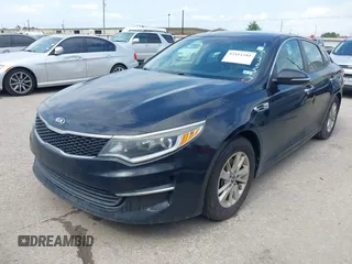 2018 Kia Optima LX with VIN 5XXGT4L34JG183535, listed as a IAAI auction lot 42411181 with 111,649 mi miles and . Bid and sale history available at DreamBid. Image 17.