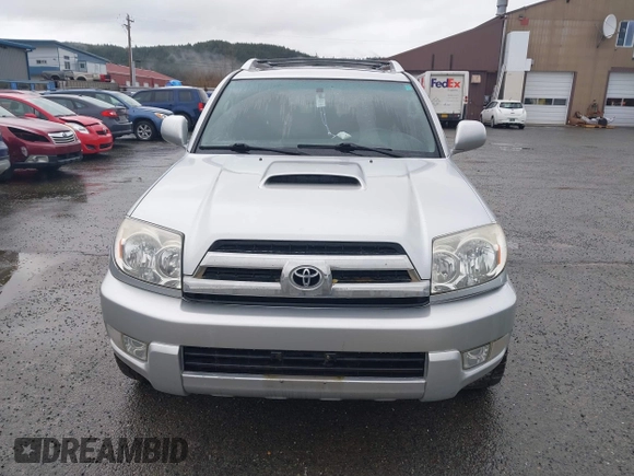 2004 Toyota 4Runner SR5 with VIN JTEBU14R240023681, listed as a IAAI auction lot 41870146 with 214,015 mi miles and . Bid and sale history available at DreamBid. Image 12.