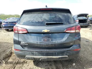 2023 Chevrolet Equinox LT with VIN 3GNAXKEG0PS156762, listed as a Copart auction lot 55434295 with 36,898 mi miles and Salvage title. Bid and sale history available at DreamBid. Image 6.