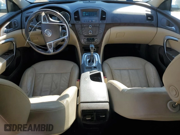 2011 Buick Regal CXL Turbo TO1 with VIN W04GV5EV1B1119278, listed as a Copart auction lot 77210764 with 177,516 mi miles and Salvage Title. Bid and sale history available at carsss.com. Image 8.