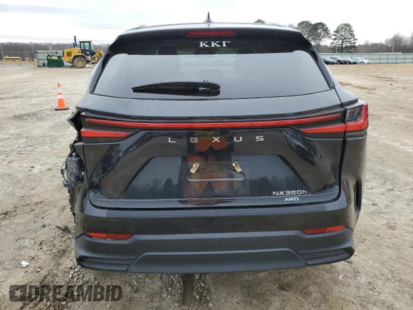 2022 Lexus NX with VIN 2T2AKCEZ6NC002870, listed as a Copart auction lot 43507585 with 24,383 mi miles and Salvage Title. Bid and sale history available at carsss.com. Image 6.