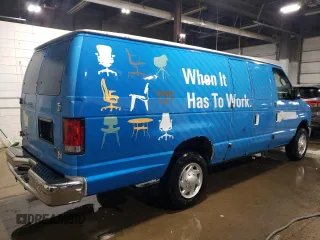 2013 Ford Econoline Cargo Commercial with VIN 1FTNS1EW4DDB07652, listed as a Copart auction lot 86308694 with 156,549 mi miles and Clean Title. Bid and sale history available at carsss.com. Image 3.