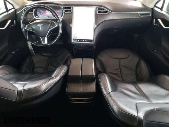 2013 Tesla Model S with VIN 5YJSA1CN1DFP14049, listed as a Copart auction lot 54541415 with 124,270 mi miles and Salvage Title. Bid and sale history available at carsss.com. Image 8.