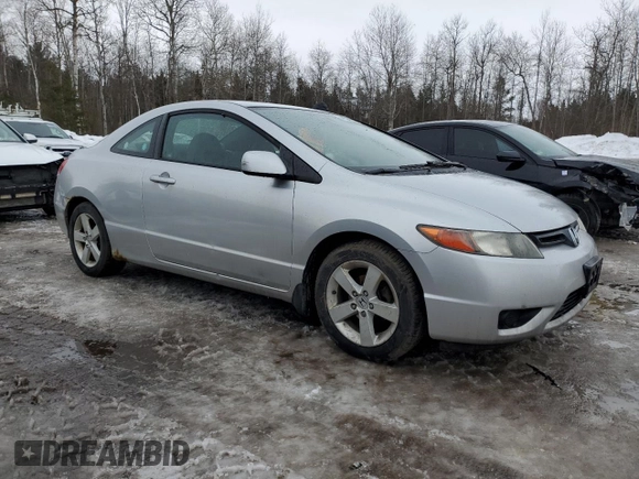 2006 Honda Civic Cpe LX with VIN 2HGFG11666H013016, listed as a Copart auction lot 47535795 with 288,657 mi miles and Clean Title. Bid and sale history available at carsss.com. Image 4.