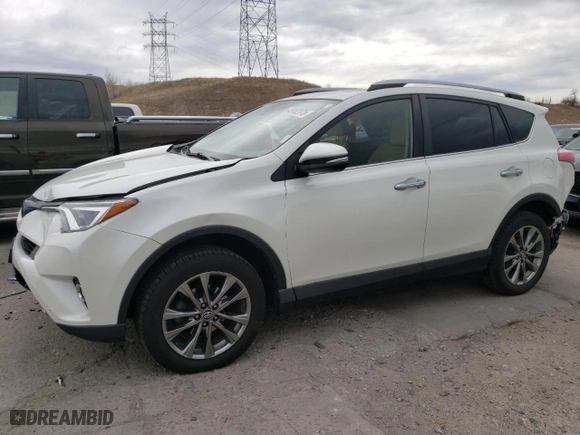 2018 Toyota RAV4 Limited with VIN JTMDFREV1JJ738071, listed as a Copart auction lot 49482175 with 57,506 mi miles and Salvage Title. Bid and sale history available at carsss.com. Image 1.