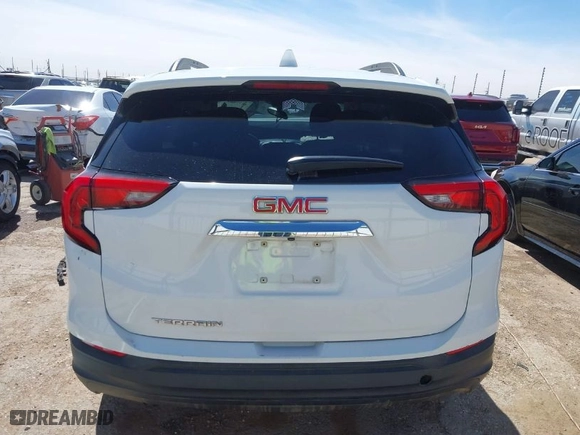 2018 GMC Terrain SLE with VIN 3GKALMEV5JL254481, listed as a IAAI auction lot 41778012 with 1 mi miles. Bid and sale history available at carsss.com. Image 16.