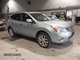 2012 Nissan Rogue SV with VIN JN8AS5MV0CW408537, listed as a IAAI auction lot 41434066 with 143,574 mi miles. Bid and sale history available at carsss.com. Image 1.