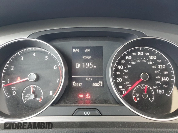 2015 Volkswagen Golf TSI S z VIN 3VW117AU8FM076676, wystawiony jako Copart lot #55051205 z przebiegiem 59 217 mil mil oraz Szkoda całkowita • Salvage title. Historia ofert i sprzedaży dostępna na DreamBid. Obrazek 9.