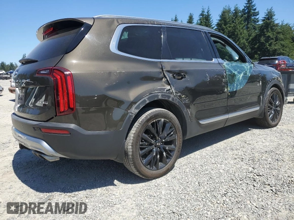 2020 Kia Telluride SX z VIN 5XYP5DHC6LG051409, wystawiony jako Copart lot #65014255 z przebiegiem 43 092 mil mil oraz Szkoda całkowita • Salvage title. Historia ofert i sprzedaży dostępna na DreamBid. Obrazek 3.