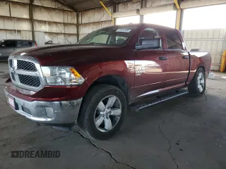 2023 Ram 1500 Tradesman z VIN 3C6RR7KG6PG664316, wystawiony jako Copart lot #81633184 z przebiegiem 6 383 mil mil oraz Szkoda całkowita • Salvage title. Historia ofert i sprzedaży dostępna na DreamBid. Obrazek 1.