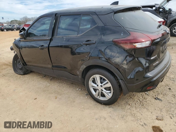 2024 Nissan Kicks S with VIN 3N1CP5BV6RL584440, listed as a Copart auction lot 47083115 with 2,042 mi miles and Salvage Title. Bid and sale history available at DreamBid. Image 2.