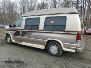 1995 Ford Econoline Cargo with VIN 1FDEE14N8SHA52902, listed as a Copart auction lot 44407505 with 81,474 mi miles and Salvage Title. Bid and sale history available at carsss.com. Image 2.