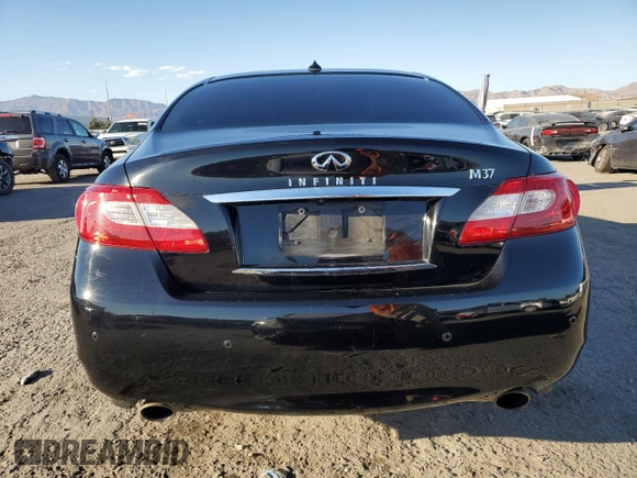 2013 Infiniti M37 with VIN JN1BY1AP9DM511467, listed as a Copart auction lot 73783654 with 220,554 mi miles and Salvage Title. Bid and sale history available at carsss.com. Image 6.