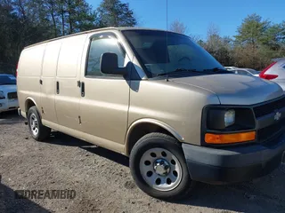 2011 Chevrolet Express Cargo with VIN 1GCSGAFX3B1170378, listed as a IAAI auction lot 41610588 with 175,177 mi miles and . Bid and sale history available at DreamBid. Image 1.