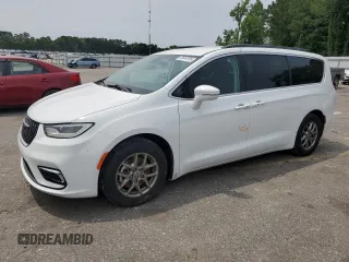 2021 Chrysler Pacifica Touring with VIN 2C4RC1FG5MR500434, listed as a Copart auction lot 59344135 with 45,091 mi miles and Salvage title. Bid and sale history available at DreamBid. Image 1.
