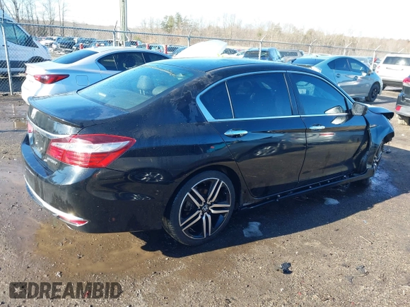 2016 Honda Accord Sport with VIN 1HGCR2F54GA025555, listed as a IAAI auction lot 41578350 with 100,440 mi miles and . Bid and sale history available at DreamBid. Image 13.