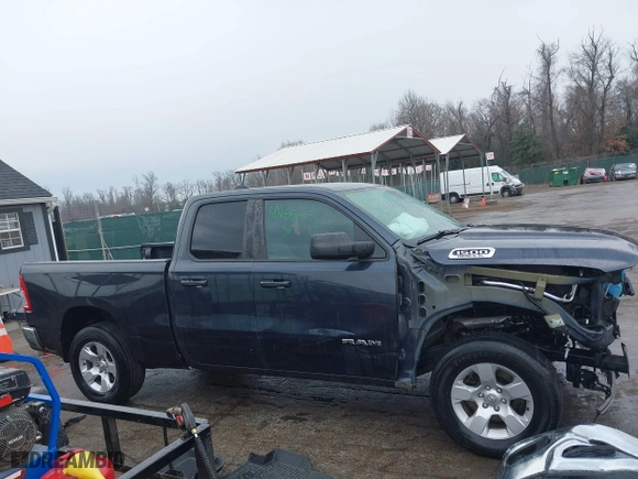 2021 Ram 1500 Big Horn with VIN 1C6SRFBT9MN559538, listed as a IAAI auction lot 41685007 with 109,527 mi miles. Bid and sale history available at carsss.com. Image 14.
