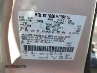 2008 Ford Escape XLT z VIN 1FMCU931X8KA91977, wystawiony jako Copart lot #57676725 z przebiegiem 119 460 mil mil oraz Nie do naprawy • Non repairable. Historia ofert i sprzedaży dostępna na DreamBid. Obrazek 13.