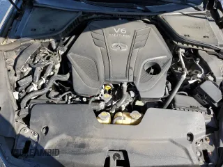 2019 Infiniti Q50 Luxe с VIN JN1EV7AP4KM516906, выставлен на аукционе Copart как лот 53291835 с пробегом 95 379 миль миль и Списание • Salvage title. История ставок и продаж доступна на DreamBid. Изображение 12.