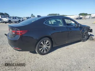 2015 Acura TLX with VIN 19UUB1F38FA014400, listed as a Copart auction lot 53042475 with Not provided miles and Salvage title. Bid and sale history available at DreamBid. Image 3.