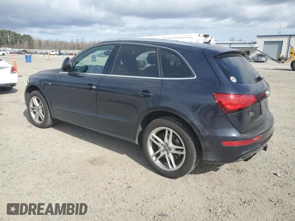 2014 Audi Q5 Premium Plus with VIN WA1DGAFP7EA026050, listed as a Copart auction lot 81506794 with 138,222 mi miles and Salvage Title. Bid and sale history available at carsss.com. Image 2.