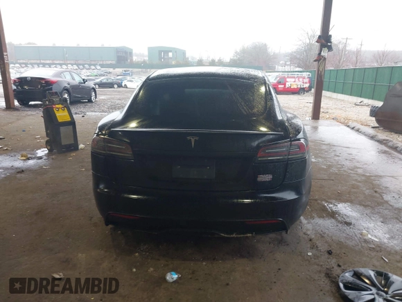 2022 Tesla Model S Plaid with VIN 5YJSA1E64NF477855, listed as a IAAI auction lot 41470591 with Not provided miles and . Bid and sale history available at DreamBid. Image 16.