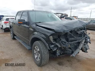 2013 Ford F-150 XL with VIN 1FTFW1EF3DKE10698, listed as a IAAI auction lot 41959484 with 158,287 mi miles. Bid and sale history available at carsss.com. Image 1.