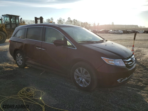 2016 Honda Odyssey SE with VIN 5FNRL5H38GB129450, listed as a Copart auction lot 49069535 with 70,621 mi miles and Salvage Title. Bid and sale history available at carsss.com. Image 4.