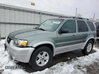 2007 Ford Escape Hybrid with VIN 1FMCU59H27KB61581, listed as a Copart auction lot 79751394 with 168,897 mi miles and Salvage Title. Bid and sale history available at carsss.com. Image 1.