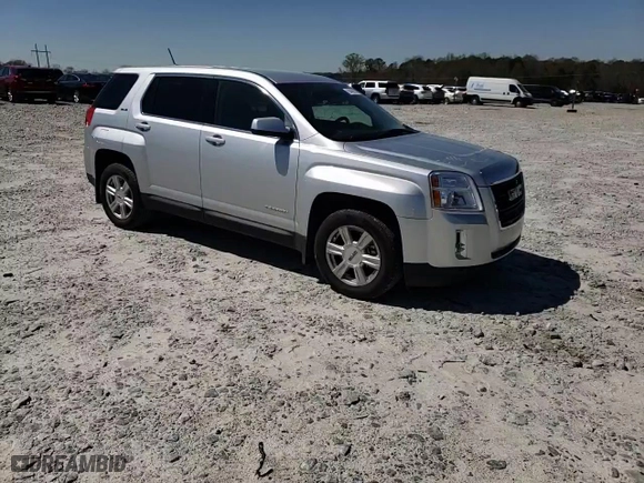 2014 GMC Terrain SLE with VIN 2GKALMEK8E6111377, listed as a Copart auction lot 50489955 with 75,180 mi miles and Salvage Title. Bid and sale history available at carsss.com. Image 11.