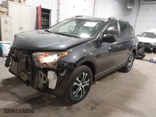 2018 Toyota RAV4 LE with VIN JTMBFREV8JJ243177, listed as a IAAI auction lot 41830598 with 64,231 mi miles. Bid and sale history available at carsss.com. Image 2.